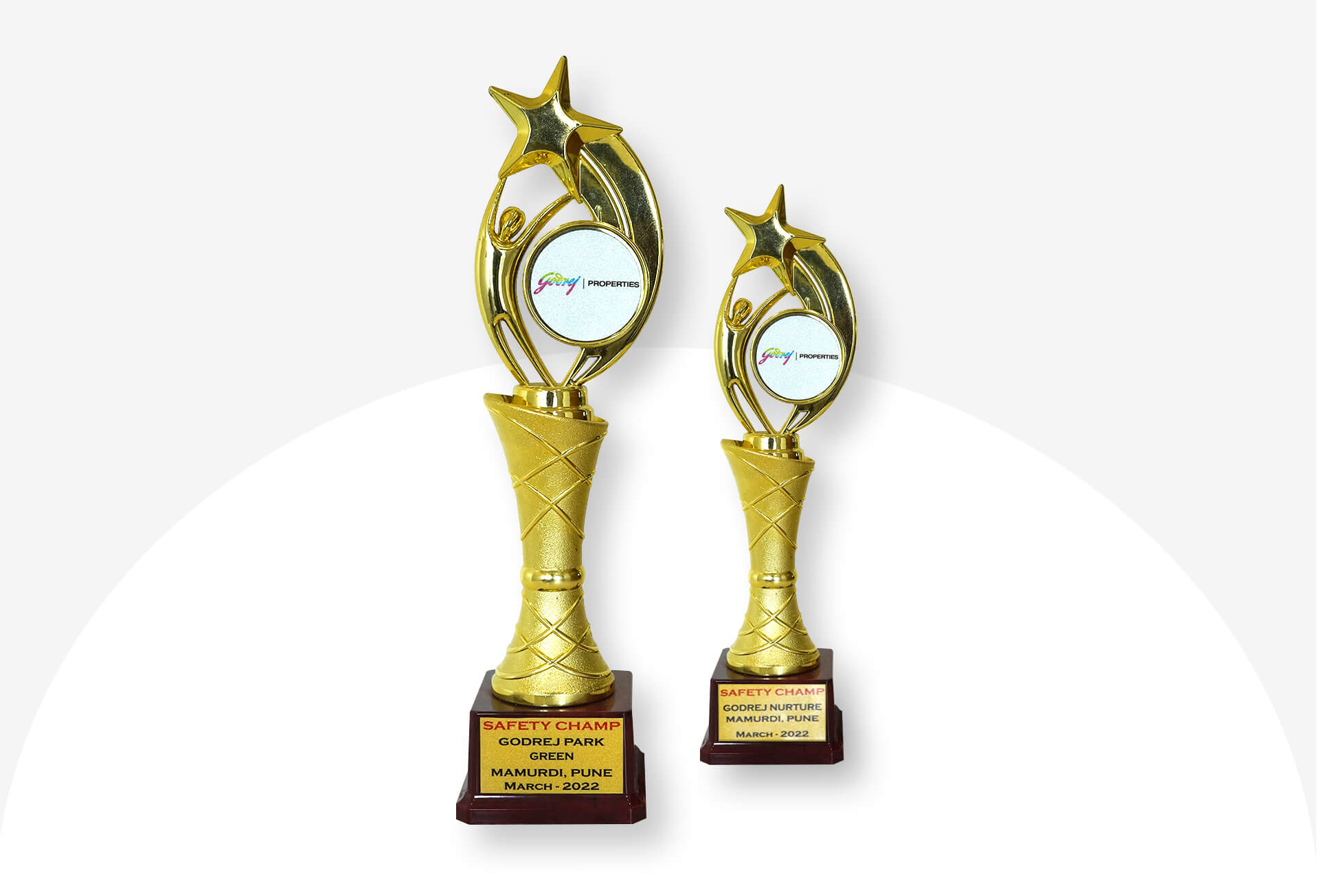 Godrej Properties safety Champ Aaward Godrej Properties safety Champ Aaward